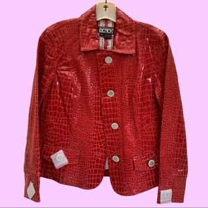 Berek Red Leather Jacket